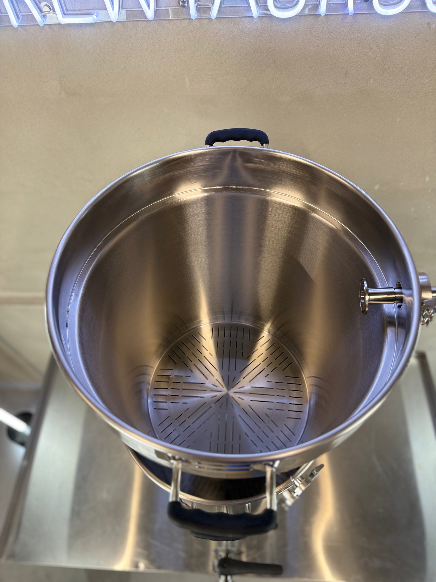 K80 Boil Kettle + Malt Pipe – Complete Set (incl. valves & clamps)