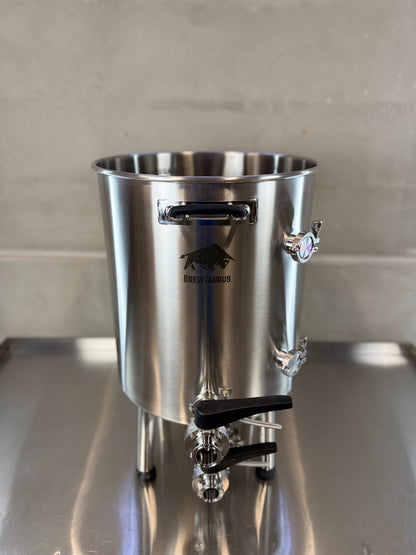 K80 Boil Kettle + Malt Pipe – Complete Set (incl. valves & clamps)