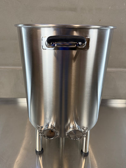 K80 Boil Kettle + Malt Pipe – Complete Set (incl. valves & clamps)