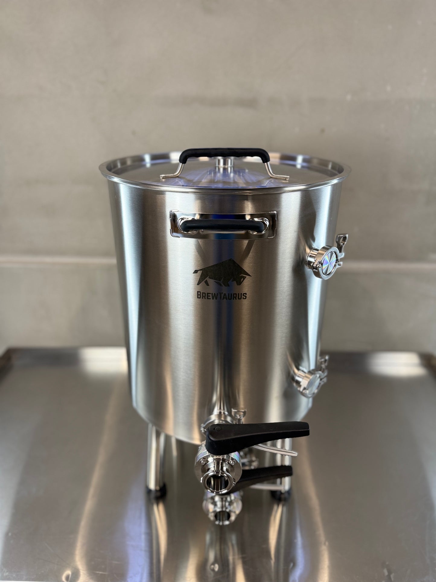K80 Boil Kettle + Malt Pipe – Complete Set (incl. valves & clamps)