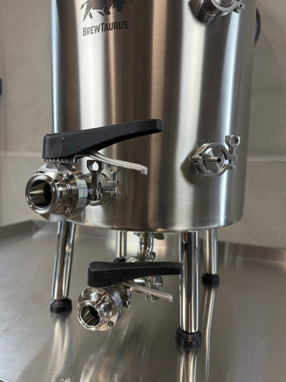 K80 Boil Kettle - Complete Set (incl. valves & clamps)