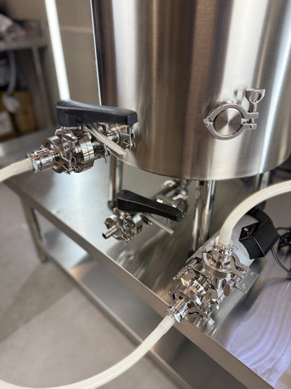 K80 1V Brewing System – 86.5L One-Vessel Stainless Brewhouse