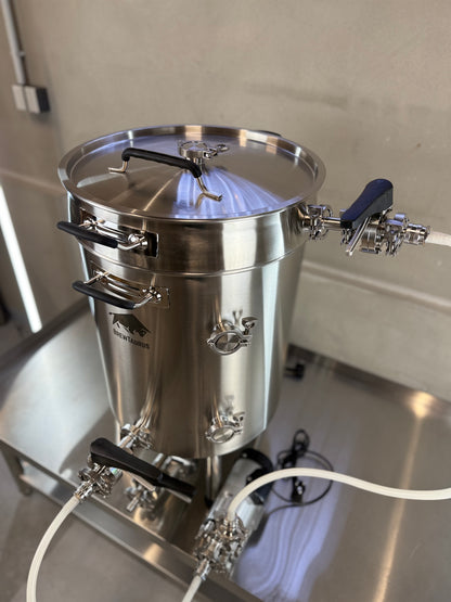 K80 1V Brewing System – 86.5L One-Vessel Stainless Brewhouse