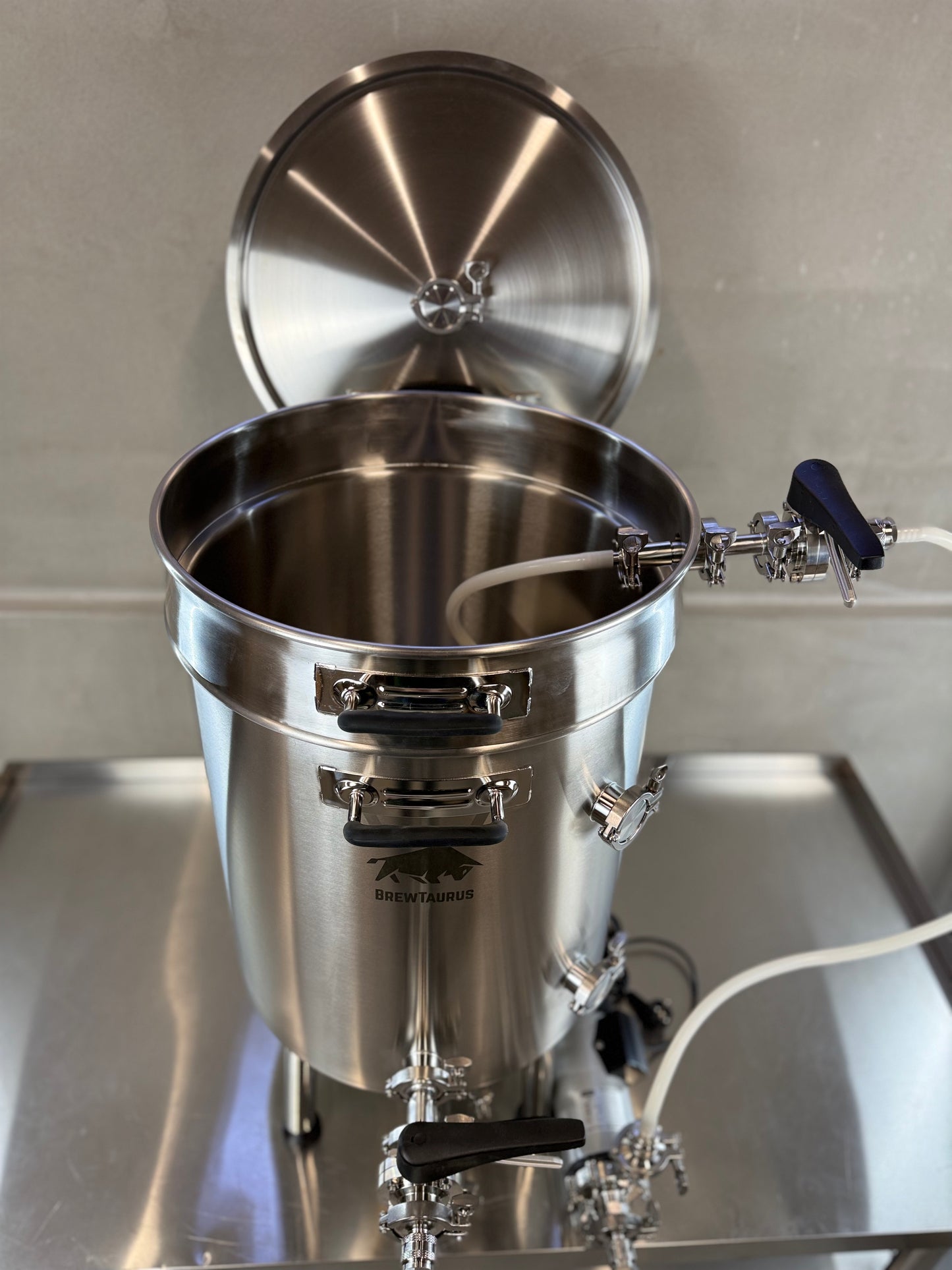 K80 1V Brewing System – 86.5L One-Vessel Stainless Brewhouse