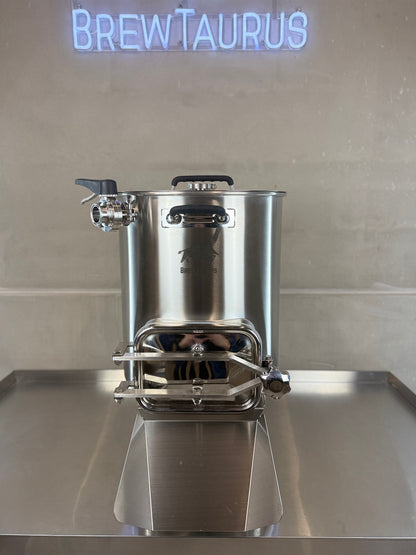 K80 Mash Tun - Complete Set (incl. valves & clamps)