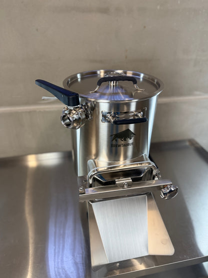 K40 Mash Tun - Complete Set (incl. valves & clamps)