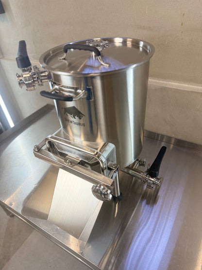 K40 Mash Tun - Complete Set (incl. valves & clamps)