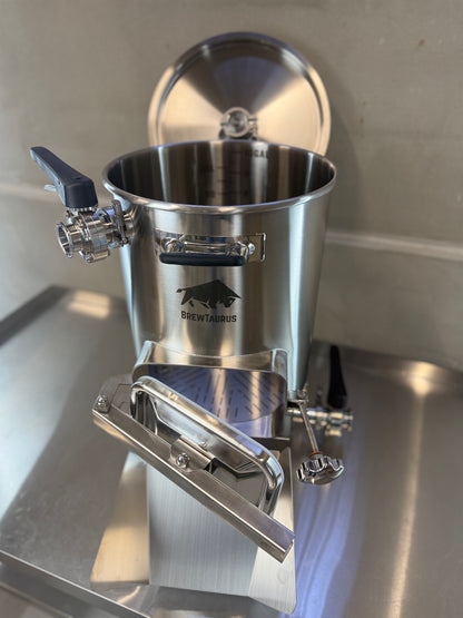 K40 Mash Tun - Complete Set (incl. valves & clamps)
