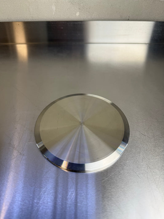 4 inch Tri-Clamp stainless steel blind cap for fermenter port