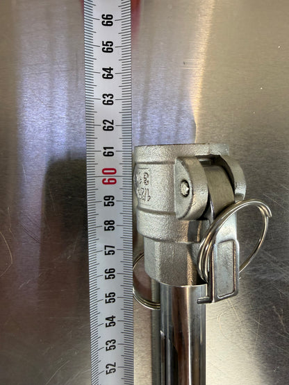 SS housing with the PC tube with SS304 cover and valve 61cm long (for B70L)