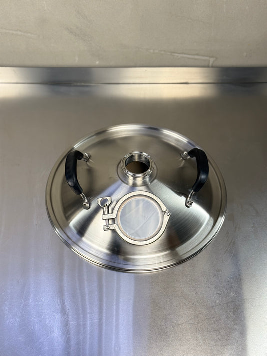 B40L Sight Glass Steam Condenser / Still Lid — Ø350 mm (2" TC)