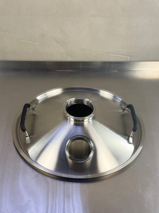 Dome Steam Condenser / Still Lid — Ø450 mm · 4" TC · fits K80, K80L & 445–455 mm