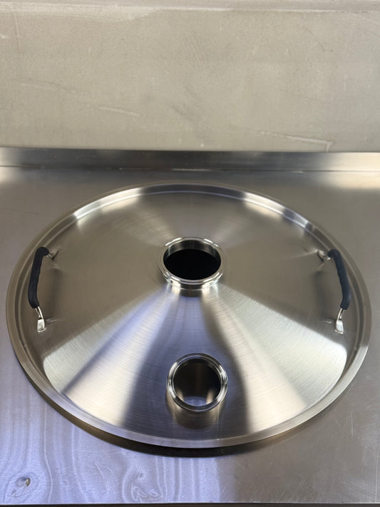 Dome Steam Condenser / Still Lid — Ø600 mm · 4" TC · fits K220 & 595–605 mm