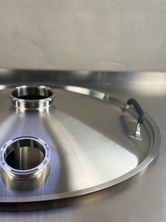 Dome Steam Condenser / Still Lid — Ø600 mm · 4" TC · fits K220 & 595–605 mm