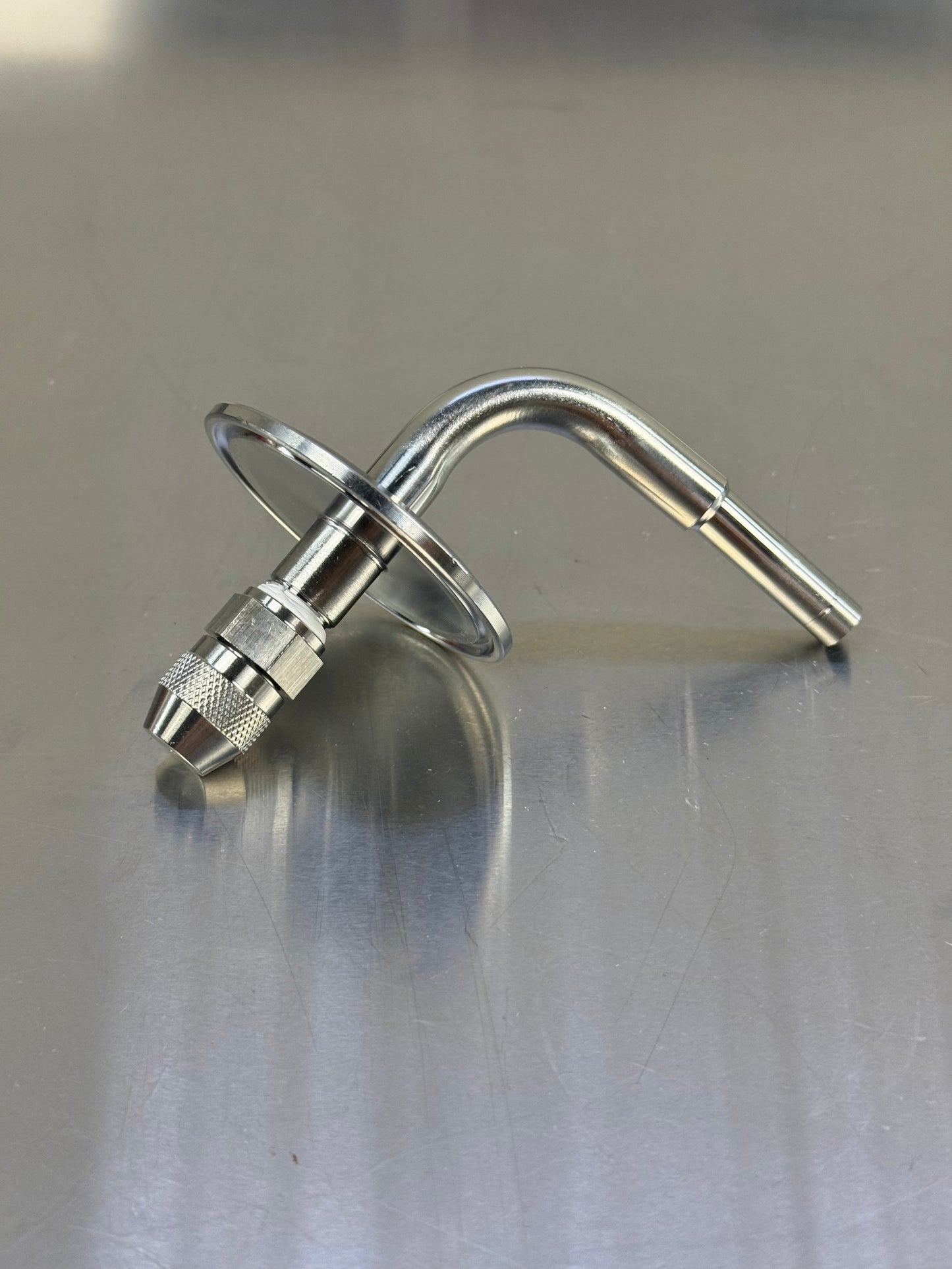 2" Tri-Clamp Condenser Nozzle — 3/8" push-fit