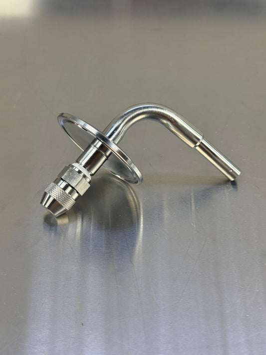 2" Tri-Clamp Condenser Nozzle — 3/8" push-fit