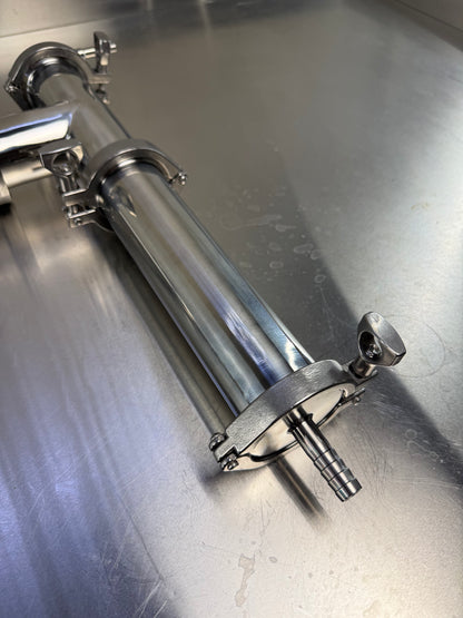 2" Steam Condenser Kit with Hop Tube — without lid · fits any 2" TC port