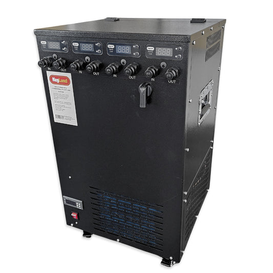 JoinTech IceMaster G40 glycol chiller, 4 pumps, 30 L reservoir, front view