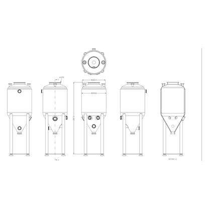 *PRE-ORDER* PF40 Fully Jacketed Unitank +[Extra accessories]