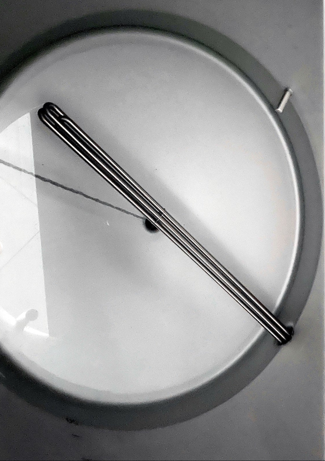 Detail of the internal fittings inside a BrewTaurus PRO 200L brewhouse vessel