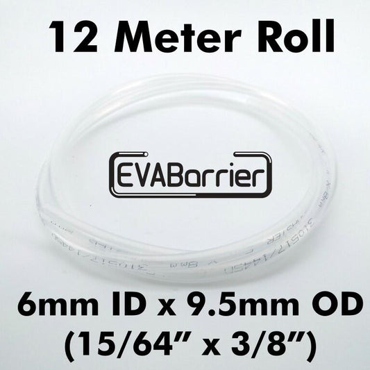 12m EVABarrier slange 6 mm ID x 9,5mm OD