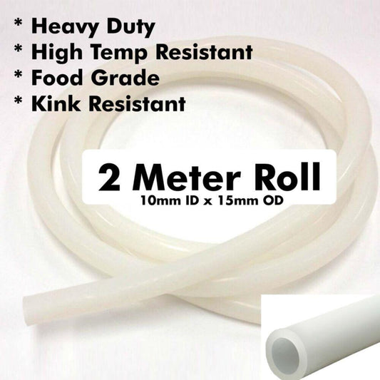2m Silicone hose 10mm x 15mm