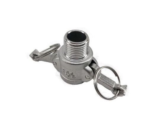 Cam Lock type B female x 1/2" male