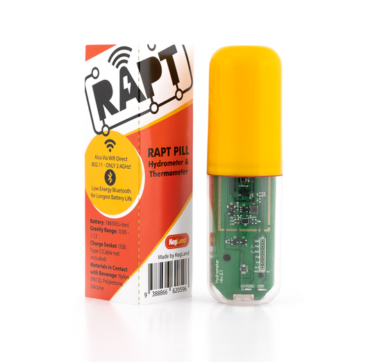 RAPT Pill Hydrometer & Thermometer WIFI & Bluetooth