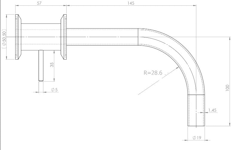 1.5" Racking Arm - longer version
