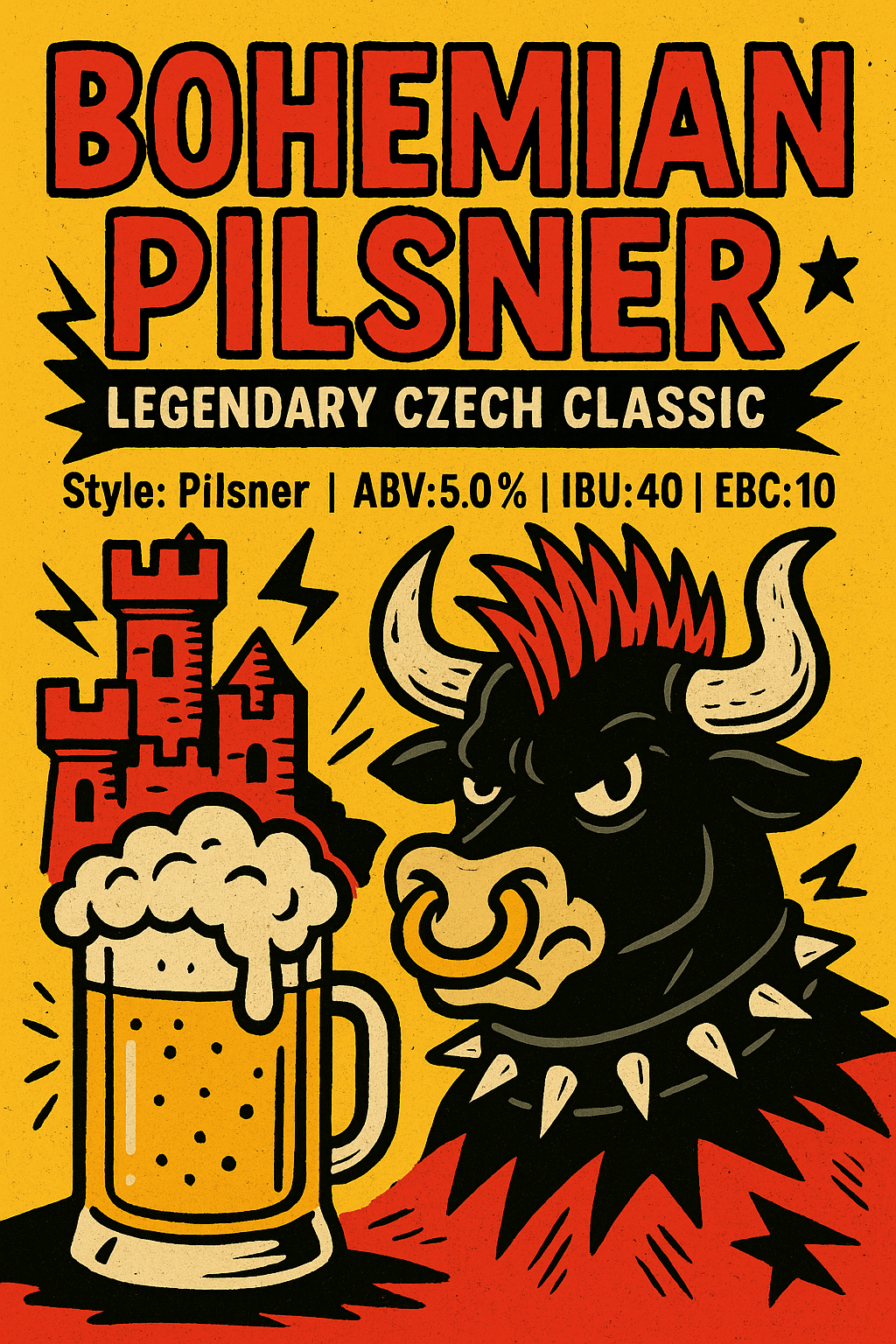 Bohemian Pilsner – Legendary Czech Lager