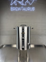 BrewTaurus K40 Boil Kettle — 48.1 L 304 stainless kettle with lid, 1.5" Tri-Clamp front ports and whirlpool port