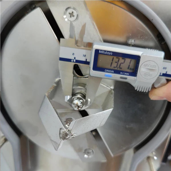 Electric Fruit Crusher - Stainless Steel