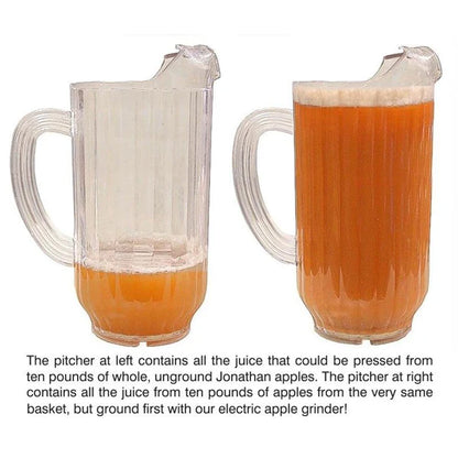 Electric Fruit Crusher - Stainless Steel