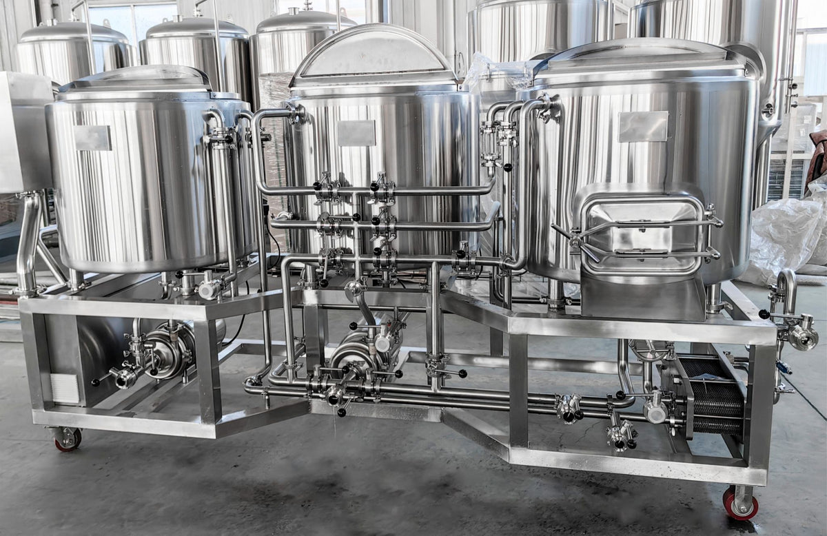 BrewTaurus PRO 3-vessel brewhouse