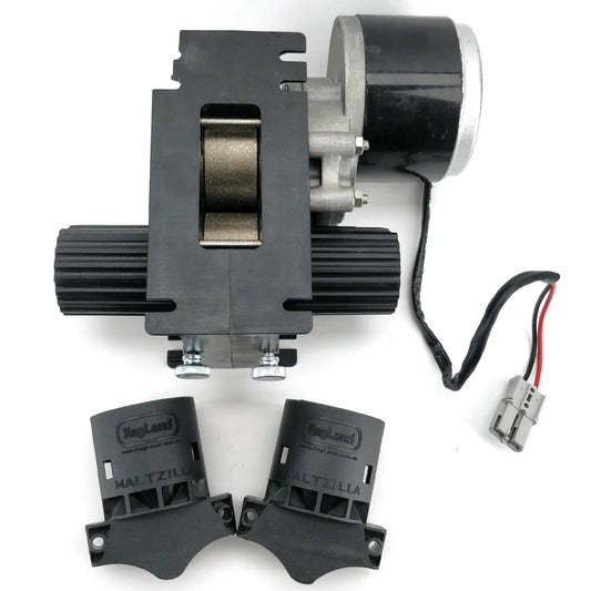 MaltZilla - Grain Mill + Motor - MaltZilla med 24v motor