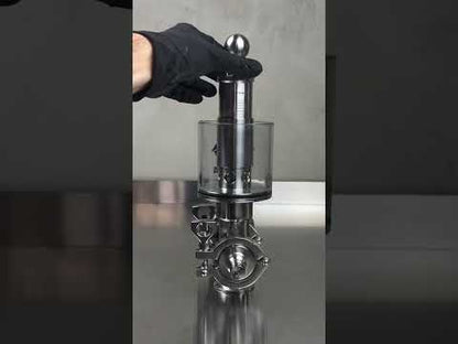1.5" Spunding Valve with pressure Gauge and GAS port