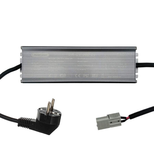 KegLand 24 V DC 12.5 A power supply for the MaltZilla grain mill