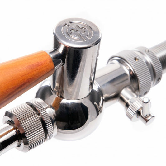 LUKR Baroko 2.0 Beer Faucet | Polished Stainless Steel