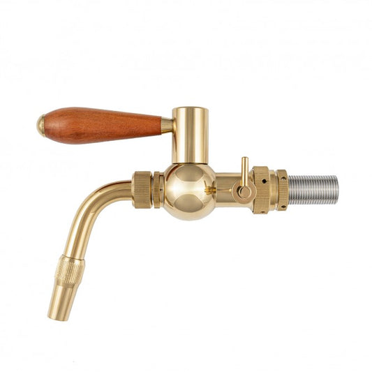 LUKR Baroko 2.0 Beer Faucet | Stainless Steel | TiN Gold