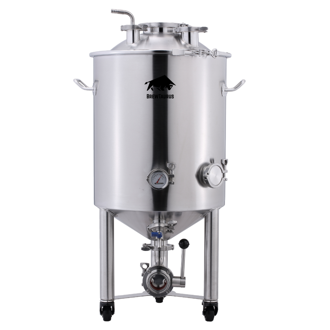 New BrewTaurus triclamp Conical Fermenter of 30L, 55L and 62L capacity. Home